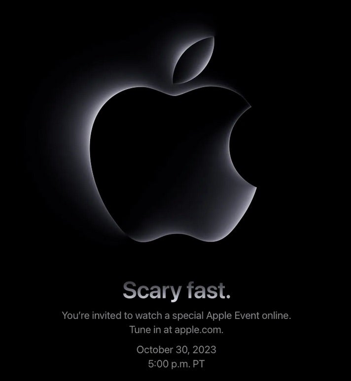 Apple will be holding its Scary fast event on October 30th - Apple to hold &quot;Scary fast&quot; event October 30th; will we see updated iPads surface?