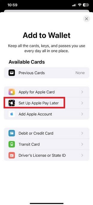 Comment configurer Apple Pay Later à partir de l'application Wallet - Tous les utilisateurs américains d'iPhone et d'iPad peuvent désormais emprunter jusqu'à 1 000 $ auprès d'Apple pendant 6 semaines sans intérêt