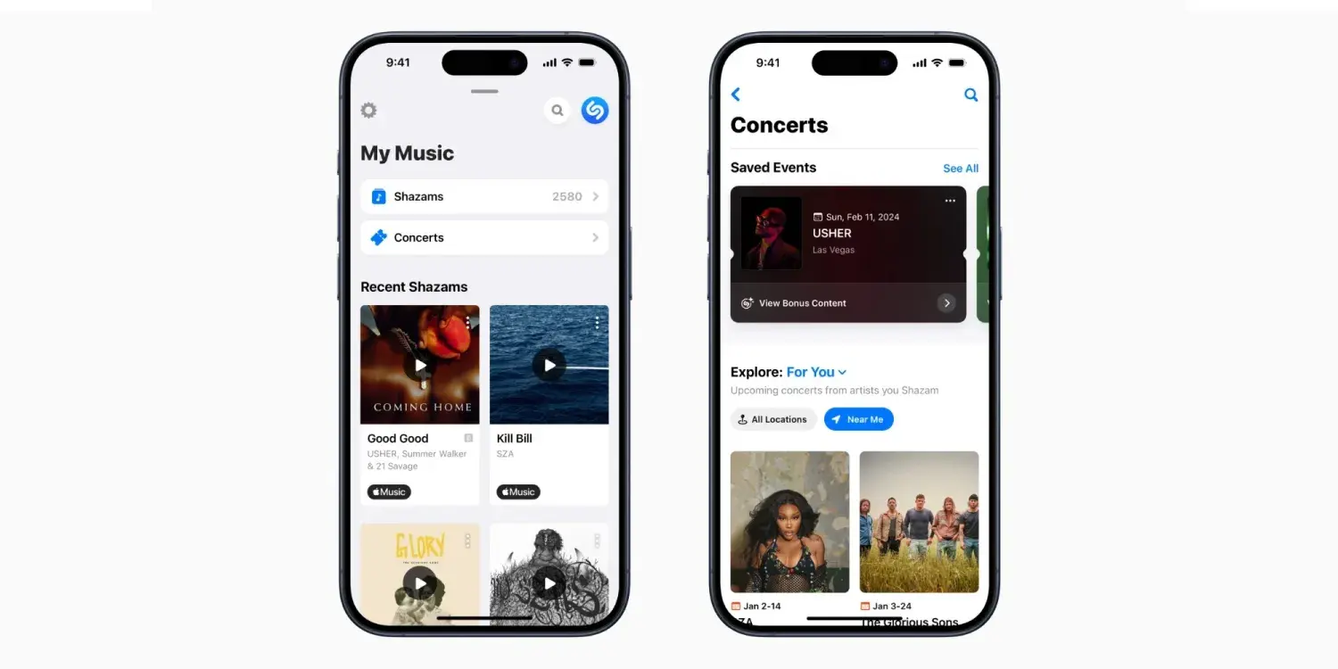 Apple&#039;s new Shazam update brings local live show recommendations