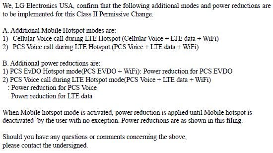 LG Revolution makes a second trip to the FCC; more power conscious