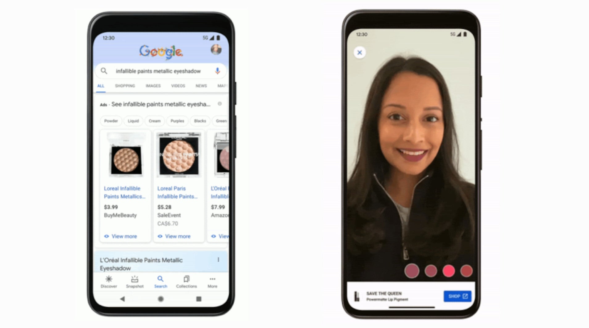 &quot;Image- Google - Try before you buy: Google launches new AR features for hair color and foundations