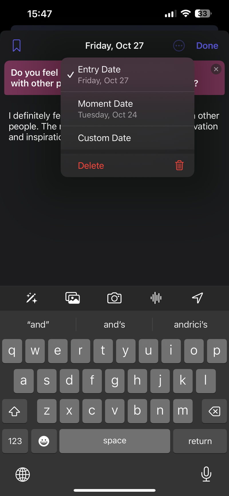 Apple's Journal app explored: Dear Diary