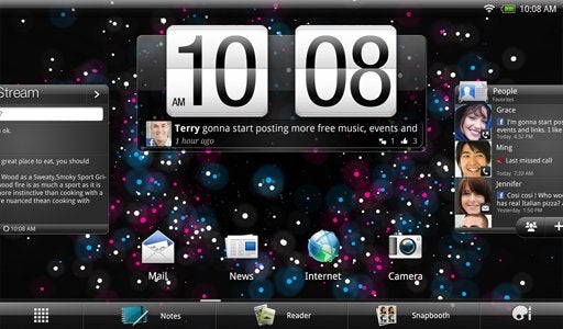 HTC Puccini 10-inch tablet screenshots leaked out