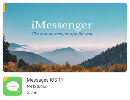 This one uses a logo that&#039;s similar to the original iMessage - Fake apps! Don&#039;t get tricked by these chameleons!