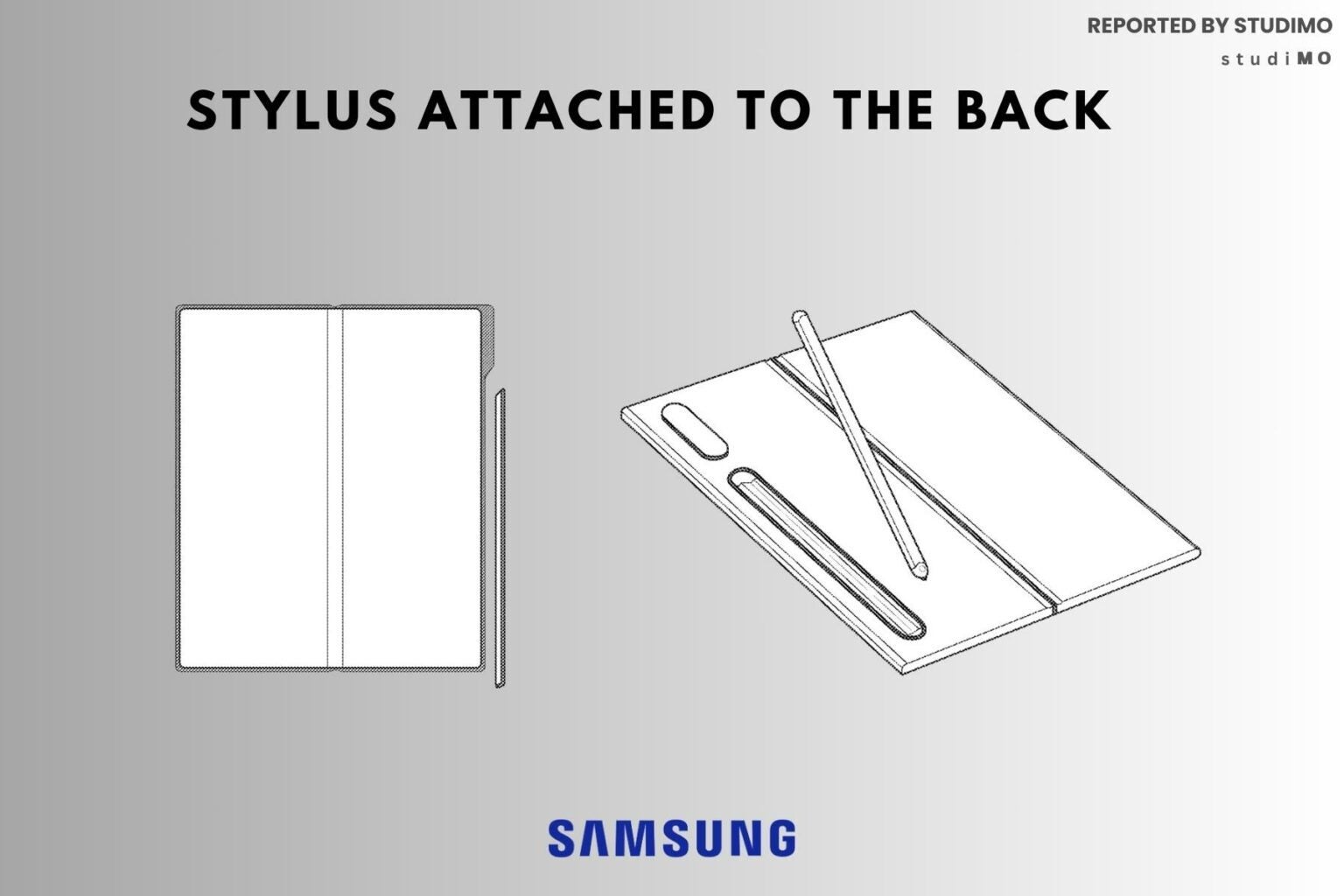 Samsung запатентовала задний слот для размещения S Pen на складном Galaxy S Fold — S Pen может занять свое место в Galaxy Z Fold 6