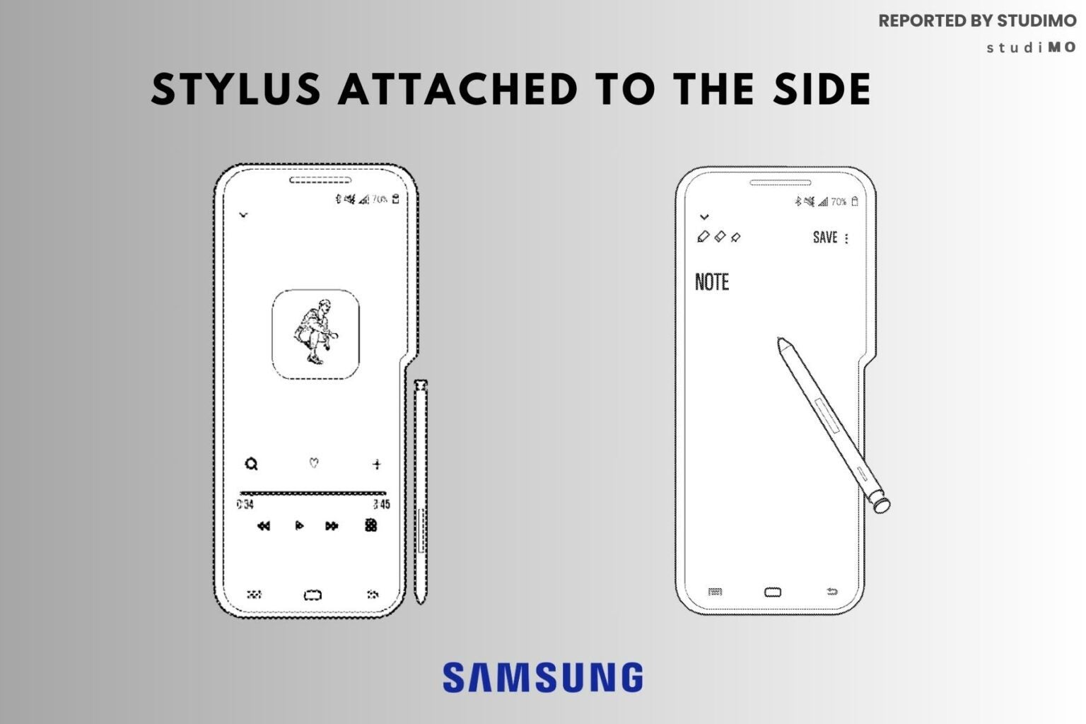 Samsung запатентовала боковой слот в Galaxy Z Fold 6, где можно хранить S Pen – у S Pen может быть свое место в Galaxy Z Fold 6