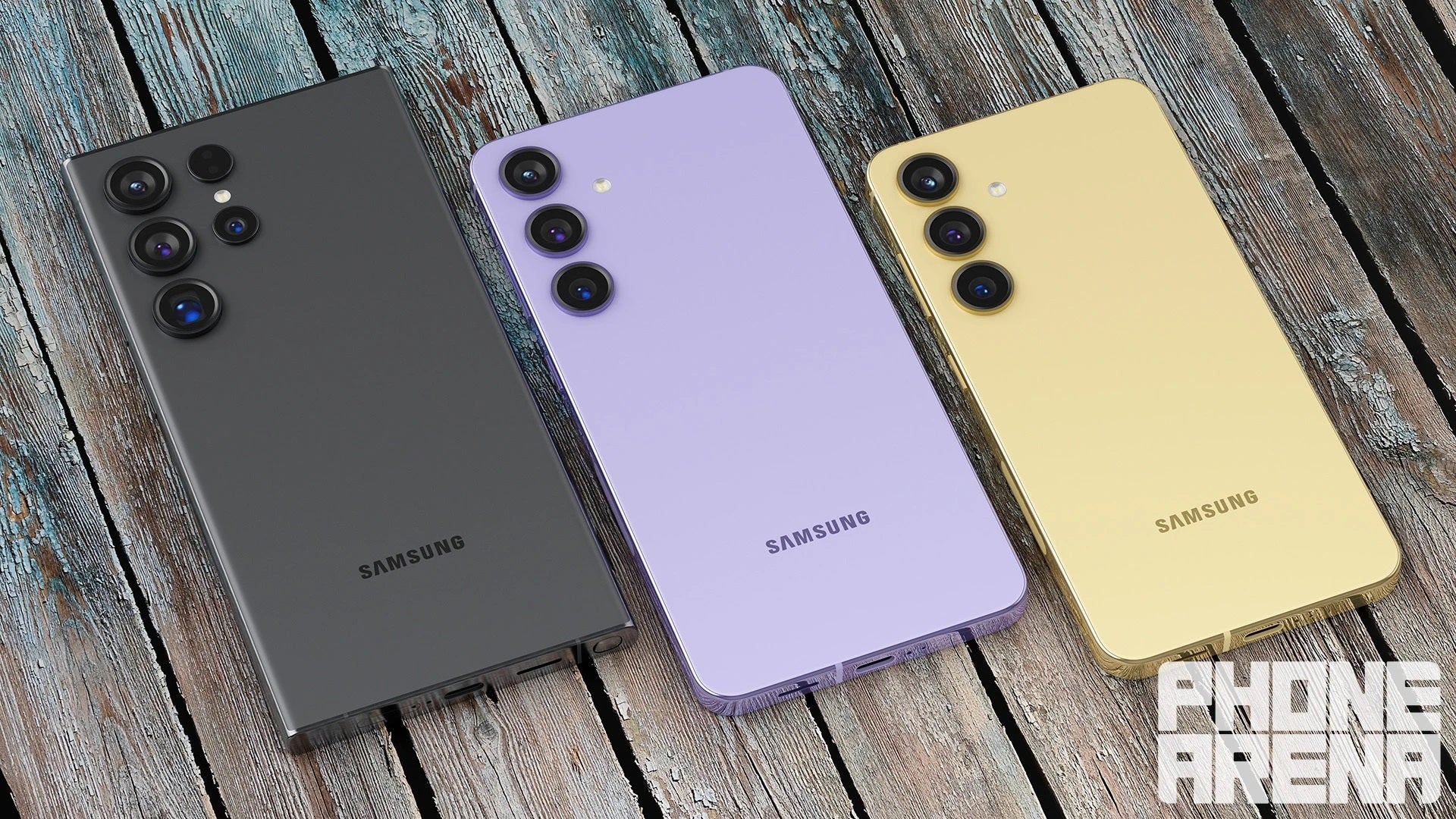 Crédit image – PhoneArena – Votez maintenant : rendus du design du Galaxy S24 – chauds ou pas ?