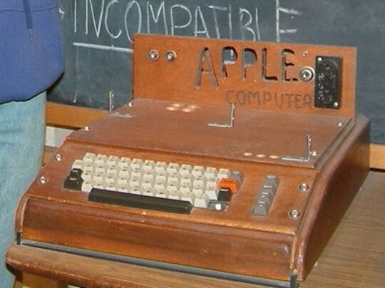 The Wozniak designed Apple I computer, the company's first product - Apple co-founder Steve Wozniak released from the hospital after suffering a stroke (UPDATE)