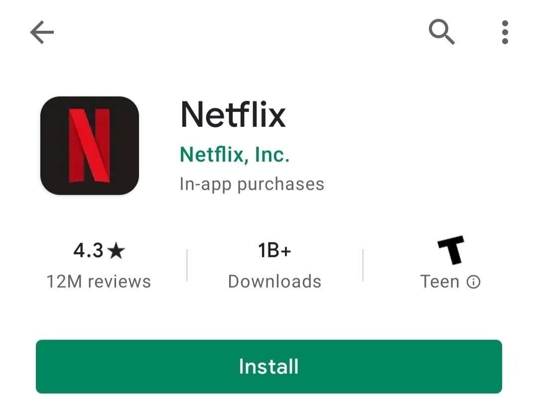 Les abonnés Android ne peuvent pas s'abonner à Netflix directement depuis l'application - Netflix s'est vu offrir une grosse remise sur le Play Store "Taxe Google"