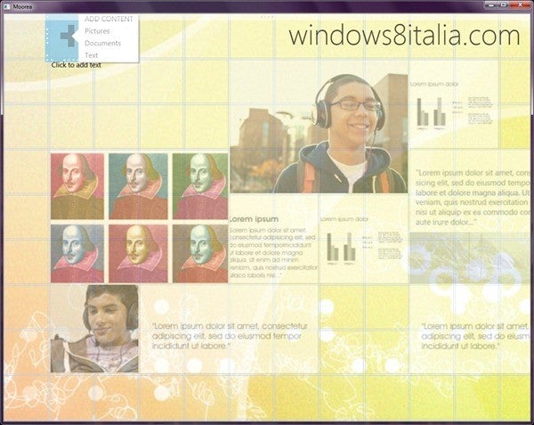 Windows 8 Moorea app reveals a sliver of its tablet-friendly interface