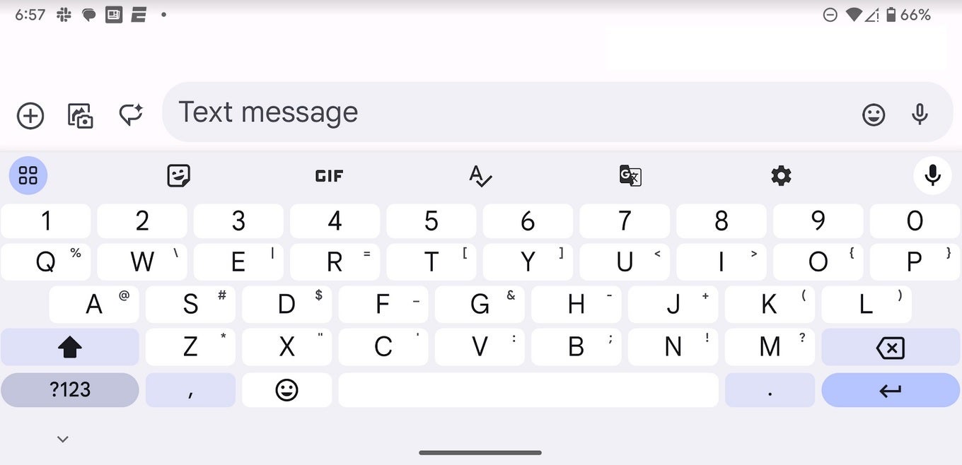 Le Gboard QWERTY pleine taille en mode paysage - La nouvelle fonctionnalité Gboard aide les utilisateurs d'Android qui tapent en mode paysage