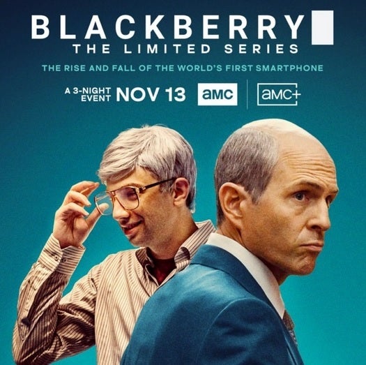 BlackBerry Movie Coming to AMC as a Limited Three-Day Event Starting November 13 - Streams of Entertaining BlackBerry Movies on AMC in Three Parts Starting November 13