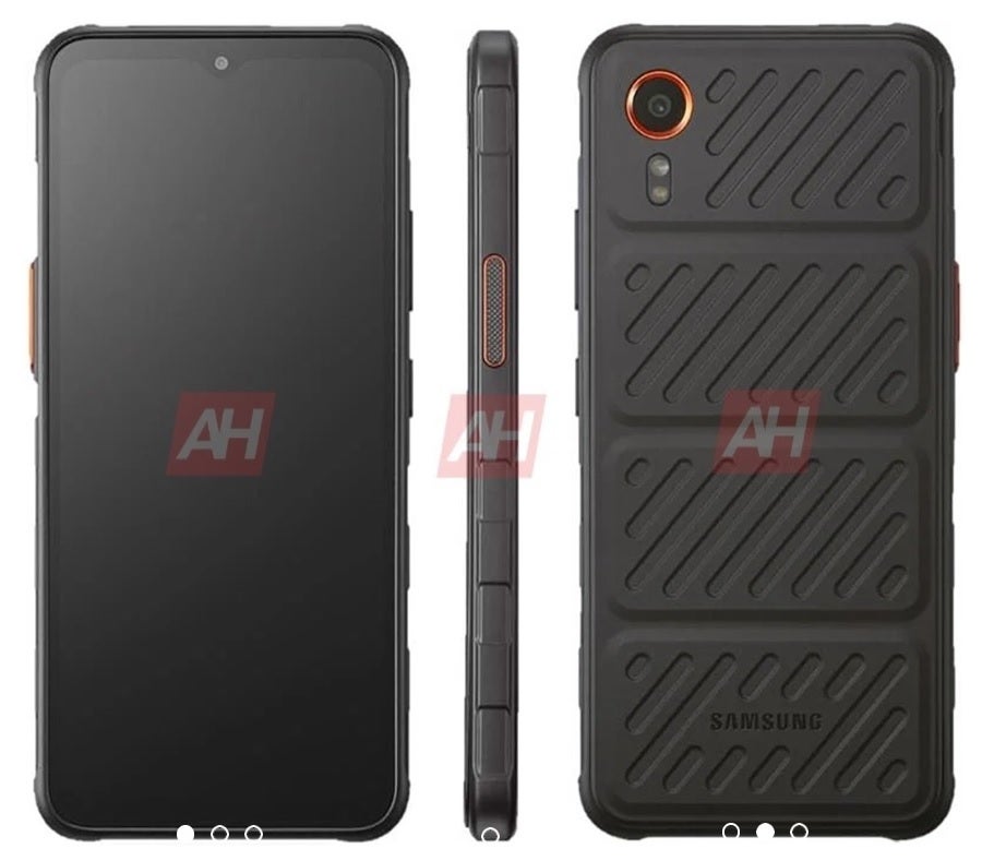 Renders of the rugged Galaxy Xcover 7 - Rugged Galaxy Xcover 7 renders show device with replaceable battery, military build quality