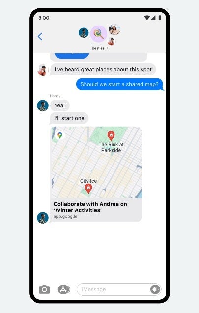 Plan a trip with friends using the list feature on Google Maps - Three new features are coming to Google Maps