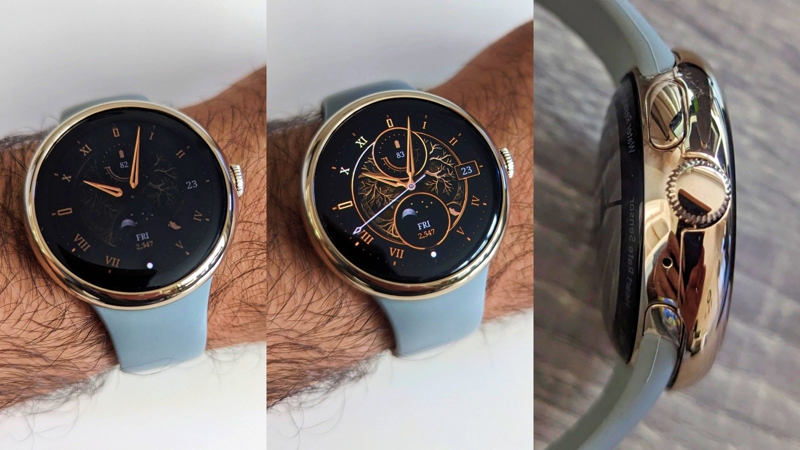Reddit user @rafsdaman has figured out a way to make his Pixel Watch look gold all-around with a gold watch face and a Ringke Gold Bezel - unfortunately, only available for the Pixel Watch 1. - I have an iPhone and I love the Pixel Watch 2 but Google must try (even) harder