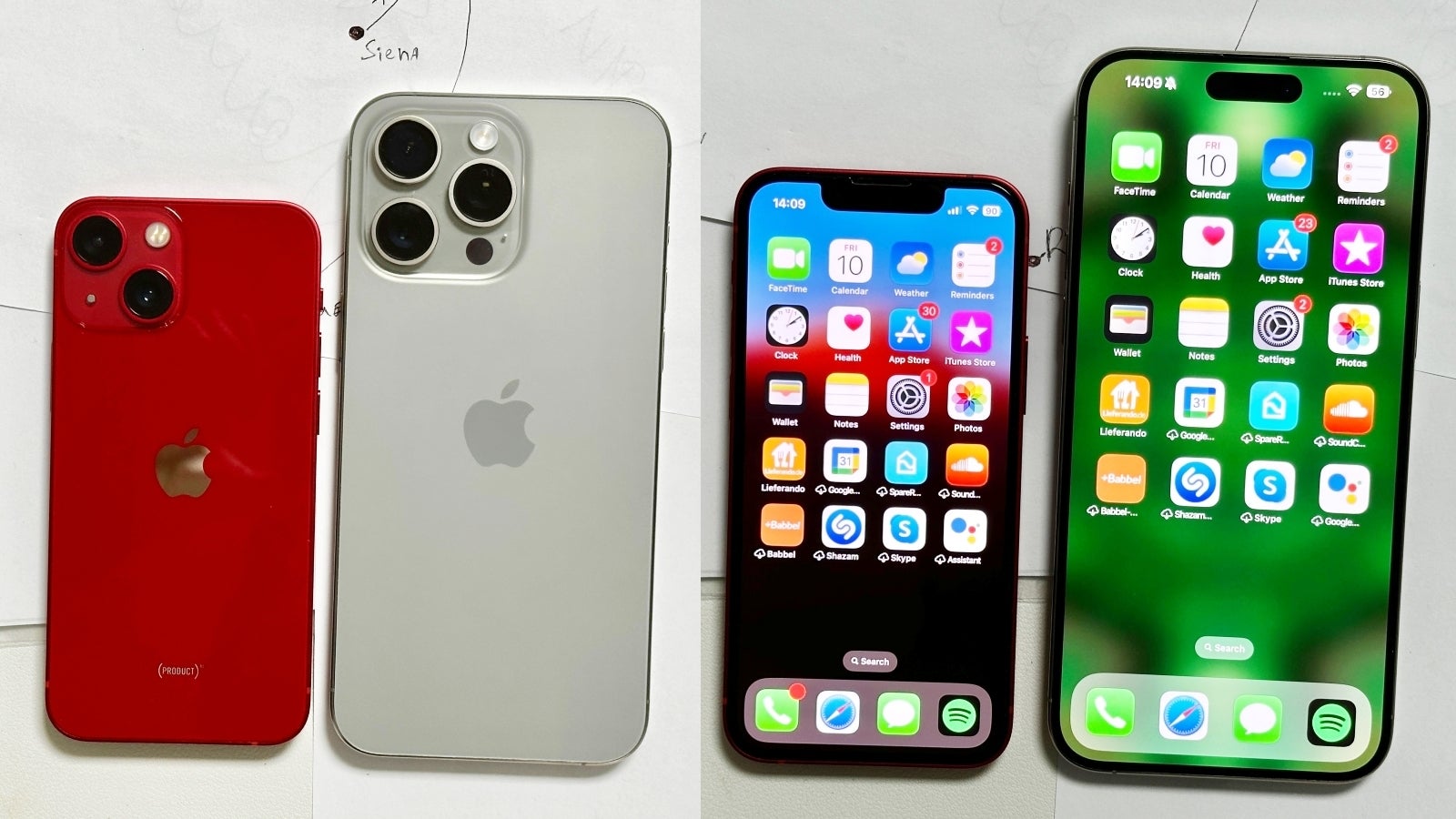 Phone size matters but it matters more on iOS than it does on Android. Switching from the iPhone 13 mini to the iPhone 15 Pro Max is a challenge. - iPhone 16 Pro Max should be a folding Galaxy Z Flip competitor (and no one can change my mind)