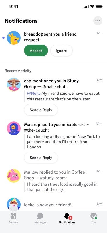 Discord unveils a fresh new look for its iOS and Android apps