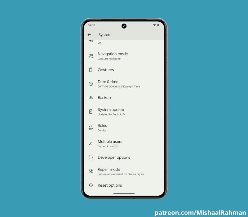 Crédito da imagem – Mishaal Rahman – Veja como o novo Google Pixel "Modo de reparo" protegerá sua privacidade ao enviá-lo para serviço