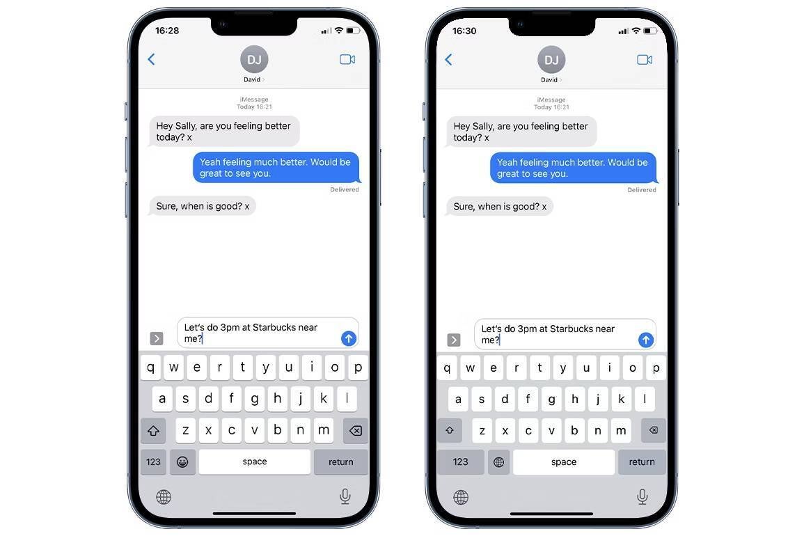 Default iPhone keyboard vs custom keyboard with keylogger - Stalking events led to discovery of covertly installed keyloggers on iPhones