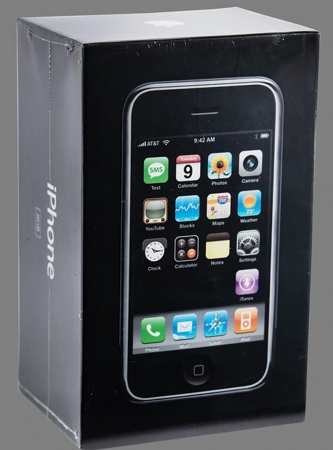 Um iPhone de primeira geração de 8 GB foi vendido por US$ 10.456 - Cheque assinado por Steve Jobs 11.128 dias antes do anúncio do iPhone é vendido em leilão