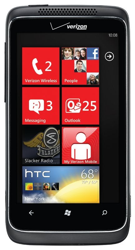 Verizon will start selling its first WP7 in the HTC Trophy starting May 26 for $150