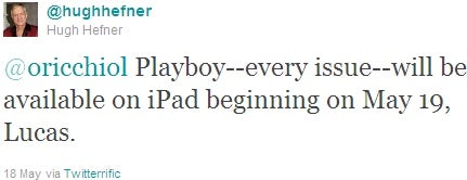 iPad Playboy web app goes live; offers every page of every issue for $86 per year