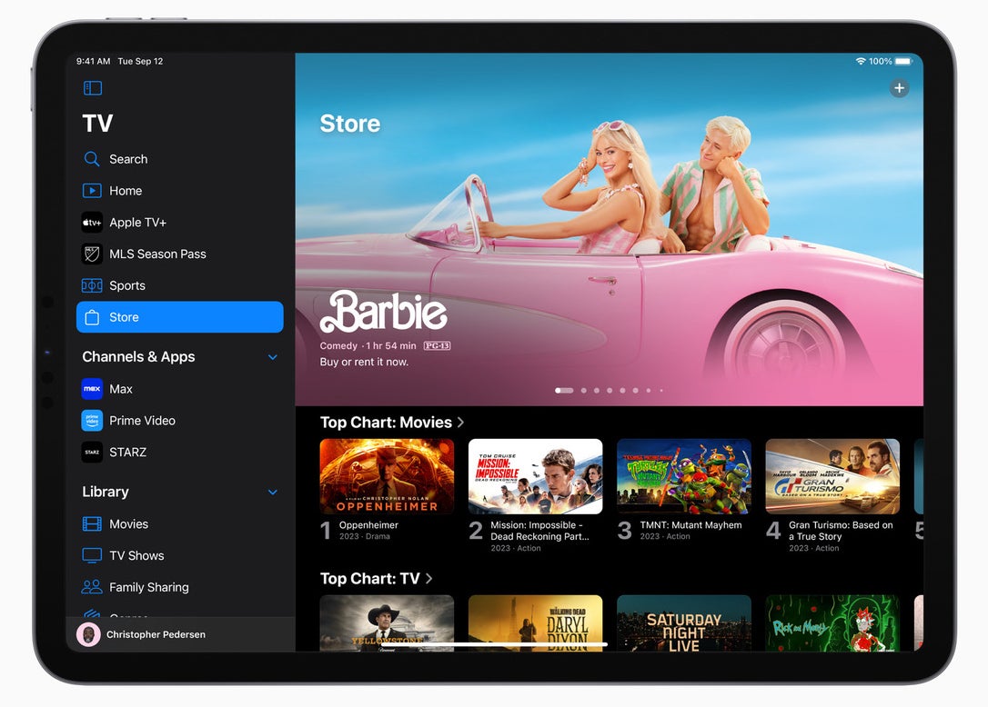The Apple TV app gets a complete visual revamp