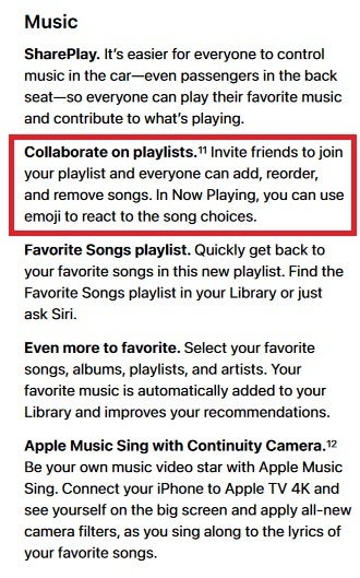 Delayed until 2024 are two iOS 17 features including the collaborative Apple Music playlist - Two iOS 17 features are pushed back to 2024 by Apple