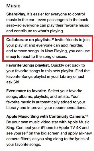 Delayed until 2024 are two iOS 17 features including the collaborative Apple Music playlist - Two iOS 17 features are pushed back to 2024 by Apple