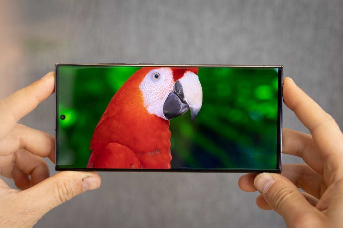 The S23 Ultra (pictured here) already comes with an undeniably impressive screen. - More Galaxy S24 Ultra brightness and camera rumors crop up to boost your excitement