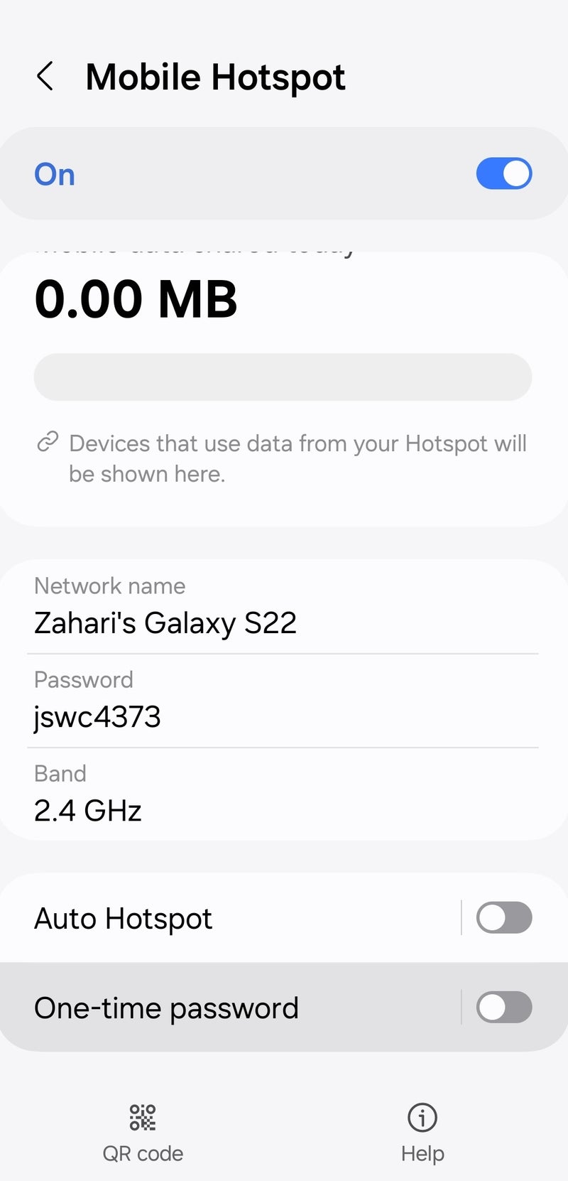 No more password worries: One UI 6 adds one-time passwords for mobile hotspots