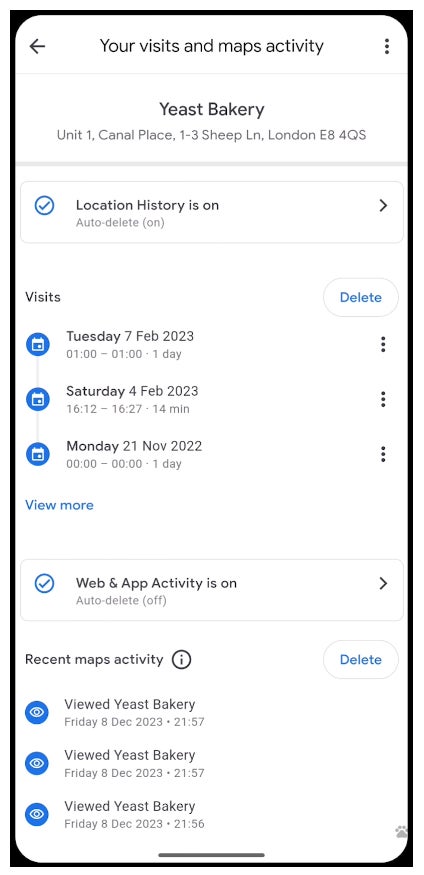 Google updates Location History, adds new controls to Maps