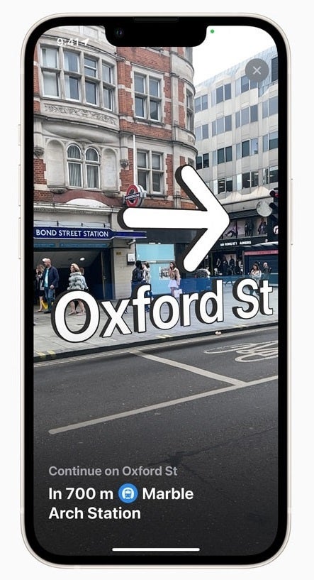 Itinéraires pédestres immersifs en RA sur Apple Maps - Apple demande votre aide pour améliorer les fonctionnalités AR d'Apple Maps