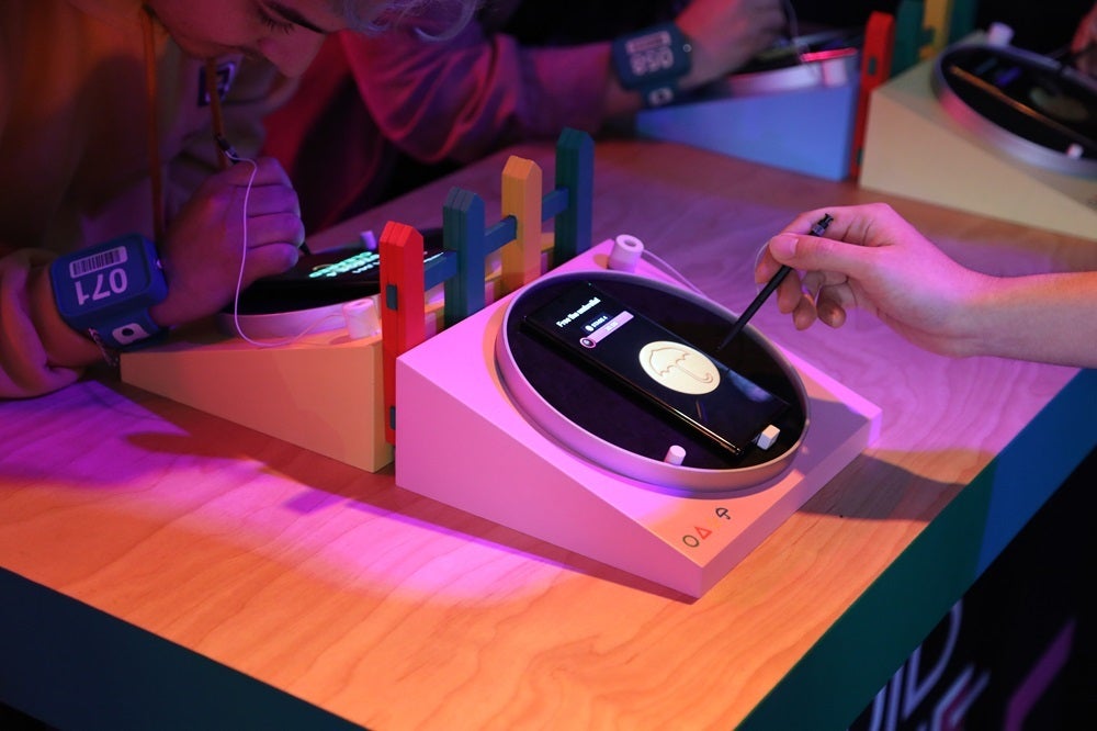 The Galaxy Z Flip 5 and the Galaxy S23 Ultra are part of the ‘Squid Game’ Immersive Live Experience in California
