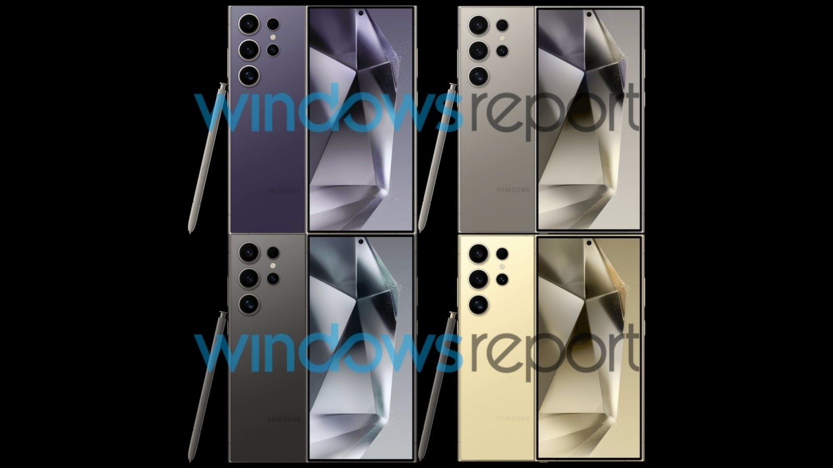 The Galaxy S24 Ultra’s leaked color selection is pretty much identical to that of last year’s iPhone 14 Pro, with a new Hero color - purple. - The Galaxy S24 Ultra mystery: Apple-influenced Samsung not letting the Galaxy Note design die