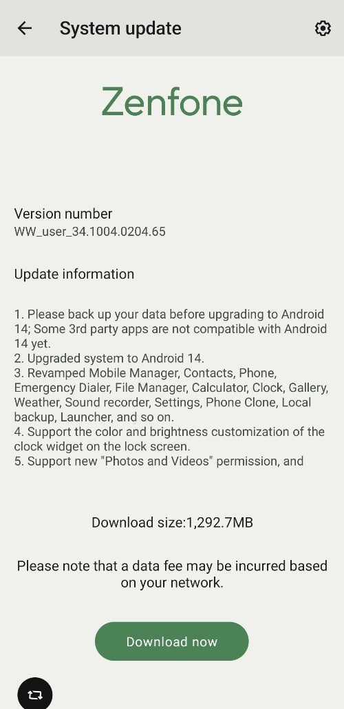ASUS Zenfone 10 recebe atualização para Android 14: aplicativos renovados, qualidade de chamada aprimorada e muito mais
