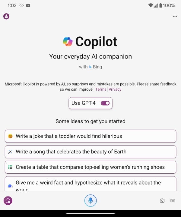 Microsoft doubles down on generative AI with standalone Copilot app for Android