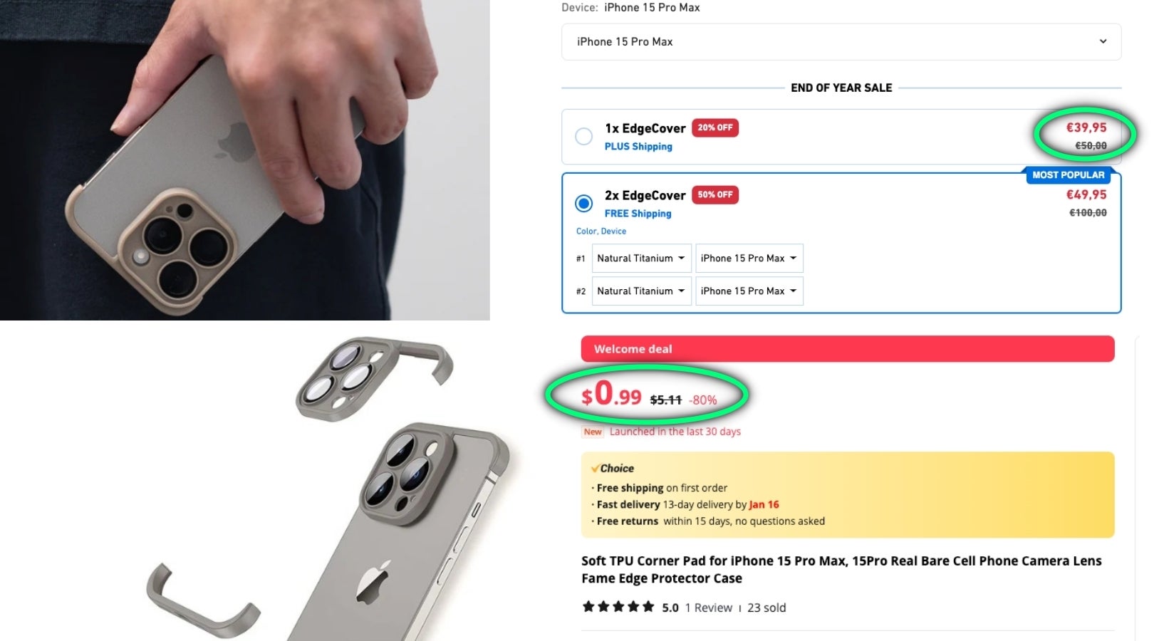 $50 vs $1 for the same iPhone bumper case? - Hundreds of people fall for this iPhone case scam: Stop overpaying for iPhone accessories