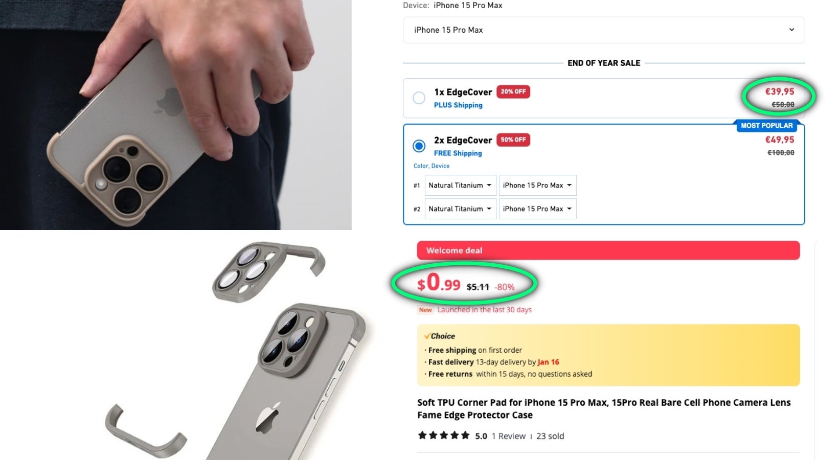 $50 vs $1 for the same iPhone bumper case? - Hundreds of people fall for this iPhone case scam: Stop overpaying for iPhone accessories