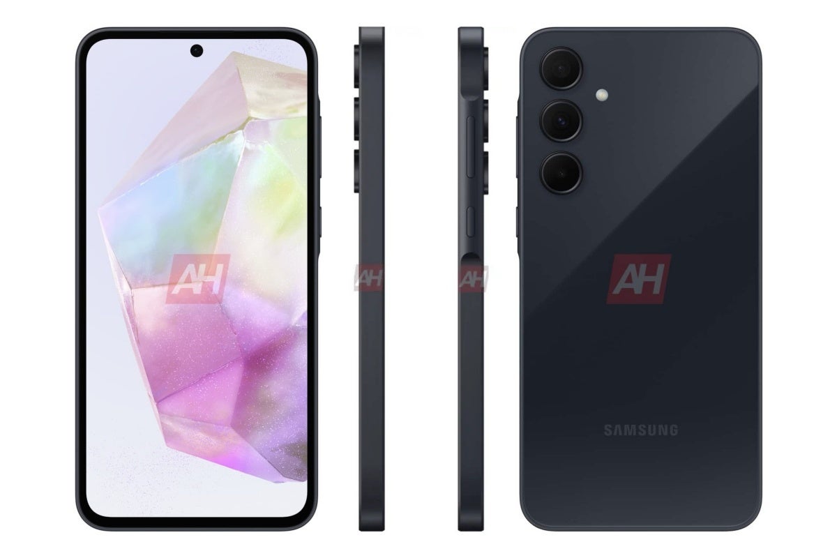 Essas novas renderizações do Galaxy A35 ilustram muito a beleza do próximo mid-ranger econômico da Samsung