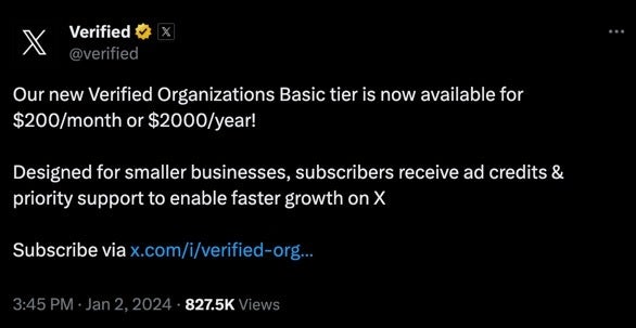 X / Twitter slashes price for verified businesses by introducing a basic tier, but there&#039;s a catch