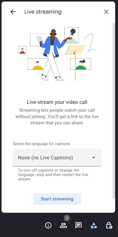 Google Meet update adds improvements to one viewing experience