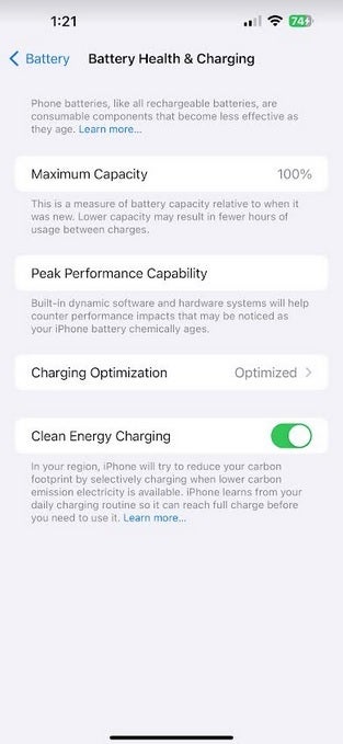 Batterygate led Apple to include the new Battery Health &amp; Charging page on the iPhone - Apple starts sending iPhone users their share of the $500 million "Batterygate" settlement