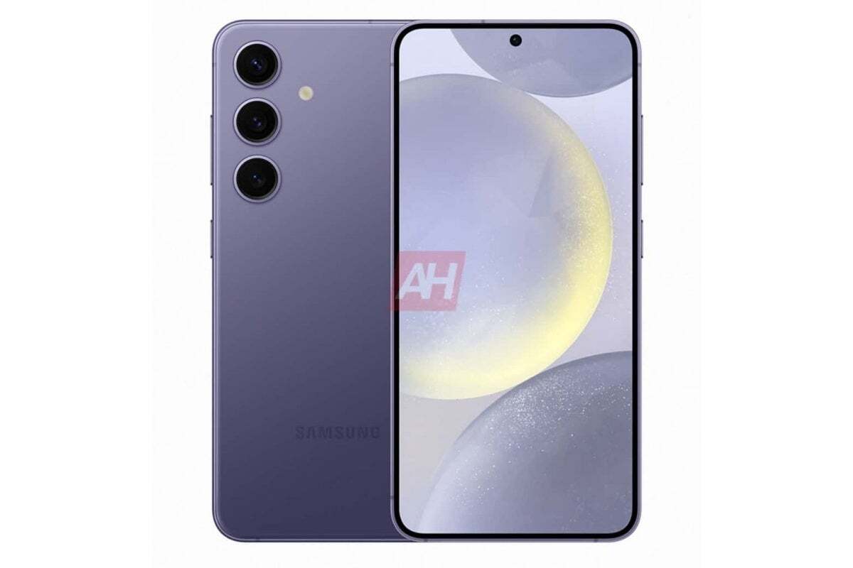 This is the Galaxy S24 in Cobalt Violet. - This is probably the final and complete list of the Galaxy S24 and S24+ &#039;marketing&#039; colors