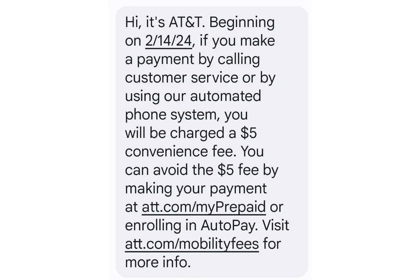 AT&T customers will feel very unloved on Valentine's Day