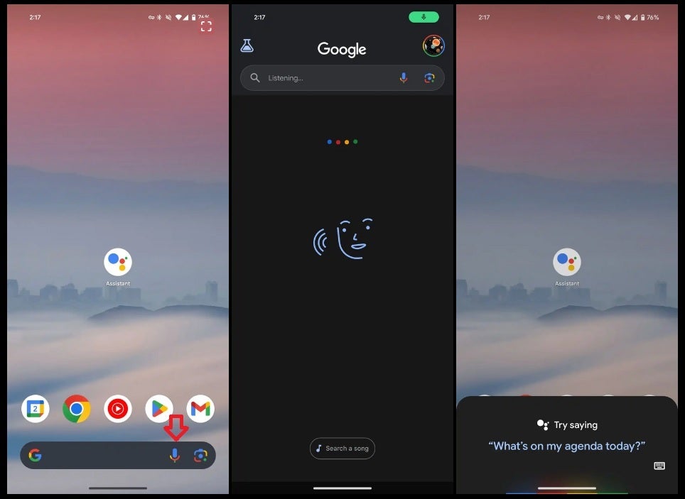 Tapping the microphone icon on the Pixel Launcher now brings up Google Search, not Google Assistant - Google changes the function of the microphone icon on Pixel Launcher&#039;s search bar