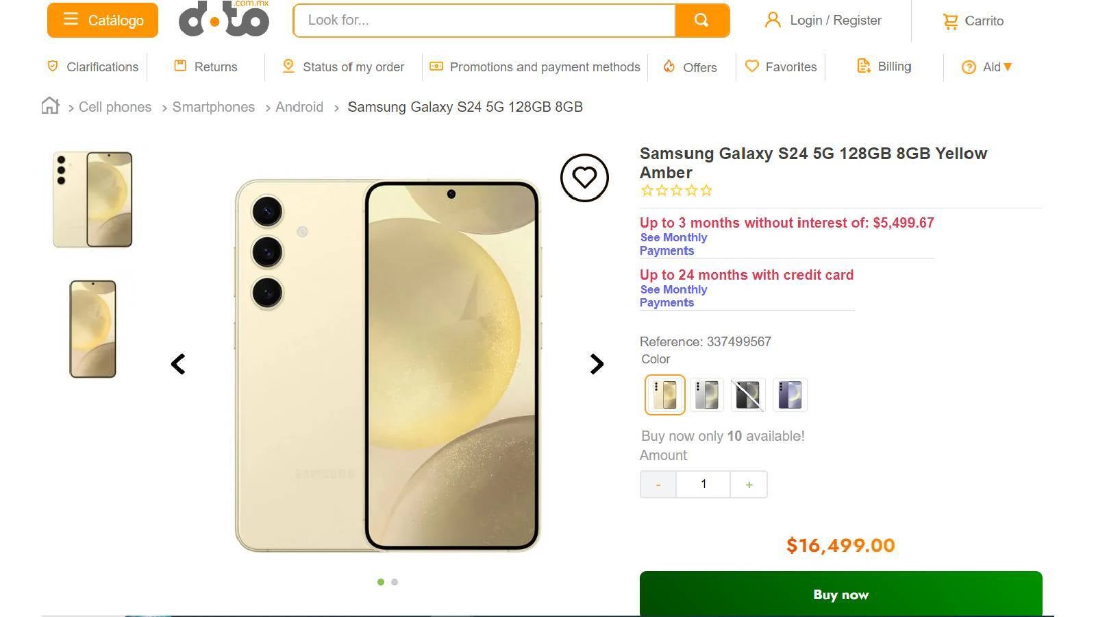 Esqueça os vazamentos, aparentemente um varejista já está vendendo o Galaxy S24, mas alerta sobre estoque limitado