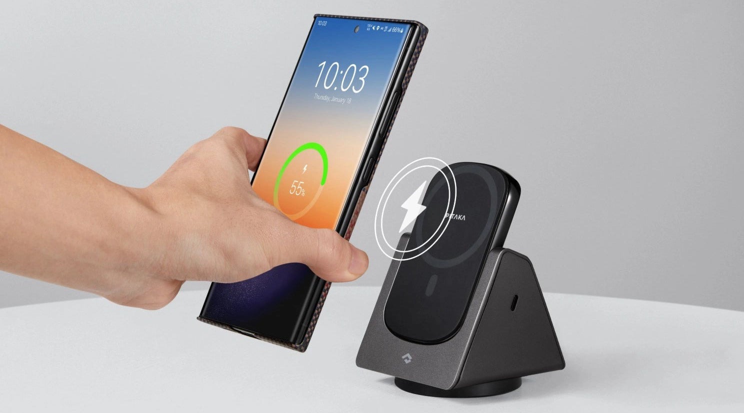 Durable, thin, magnetic: the new Pitaka cases for your Galaxy S24!