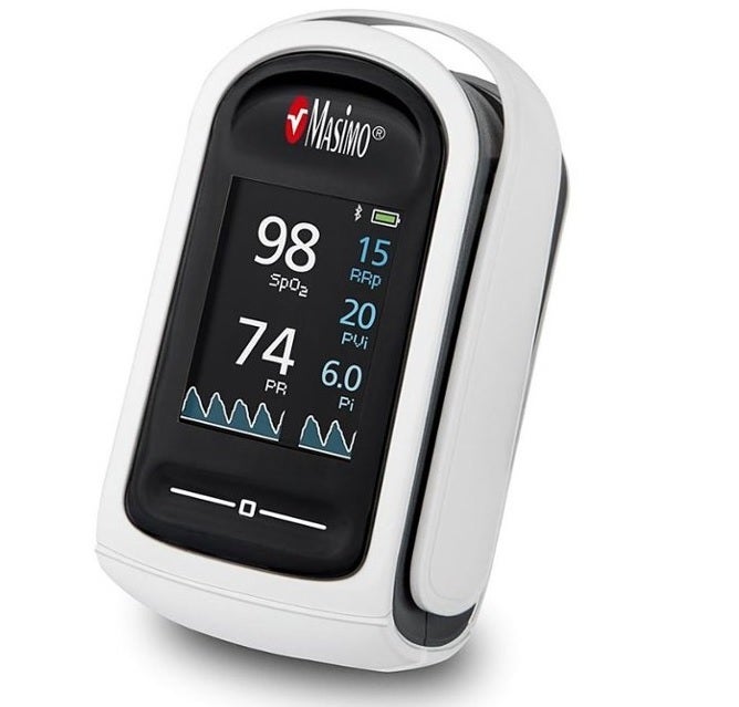 Masimo's $300 pulse oximeter - Masimo CEO Kiani says consumers should avoid using the Apple Watch pulse oximeter