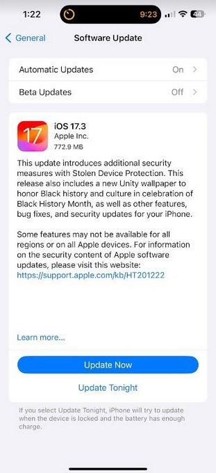Apple wants you to install iOS 17.3 immediately to patch 16 vulnerabilities - Apple wants you to install iOS 17.3 ASAP thanks to 16 security issues patched by the update